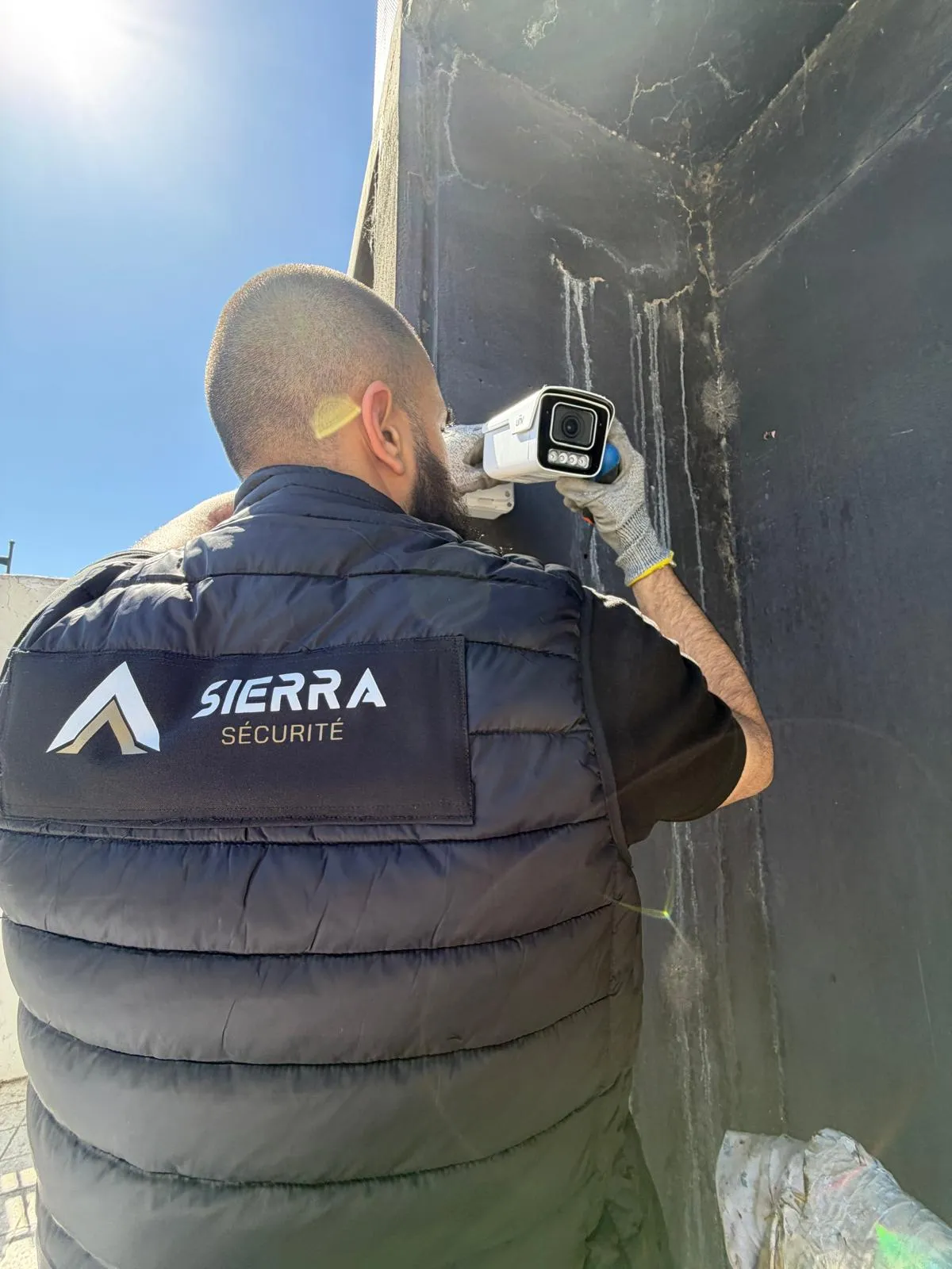 Vidéosurveillance installée par Sierra Sécurité