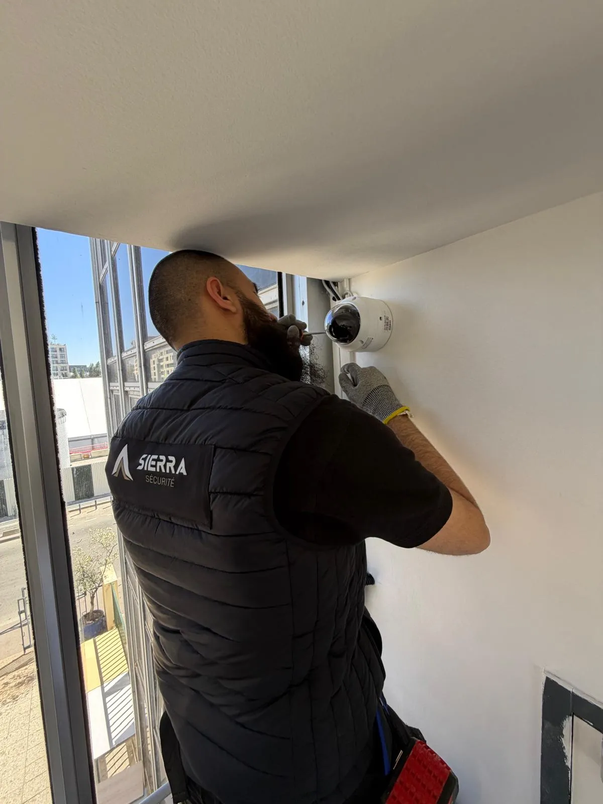 Vidéosurveillance installée par Sierra Sécurité
